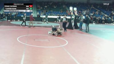 120 lbs Round Of 64 - Ethan Caceres, Shawsheen vs Carter Kuhn, Portsmouth