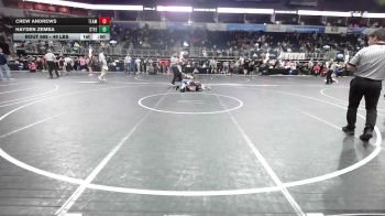 49 lbs Final - Crew Andrews, Team Tulsa WC vs Hayden Zemba, Steel Valley Renegades WC