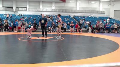 109 lbs Champ. Round 4 - Jaxton Kimling, Hudson vs Heather Crull, Northeastern