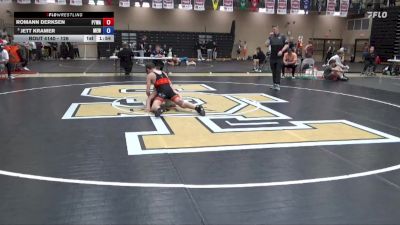 126 lbs Cons. Round 2 - Romann Derksen, Pack 732 Wrestling Academy vs Jett Kramer, Moyer Elite Wrestling