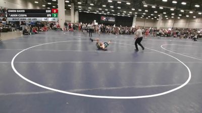 92 lbs Champ. Rd Of 16 - Aden Czepa, New Prague Wrestling vs Owen Davis, Big Game Wrestling Club