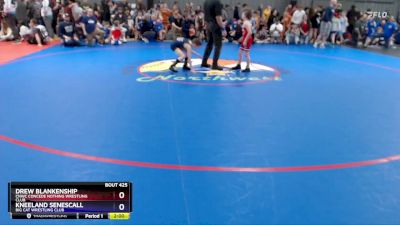 63 lbs Quarterfinal - Drew Blankenship, CNWC Concede Nothing Wrestling Club vs Kneeland Senescall, Big Cat Wrestling Club