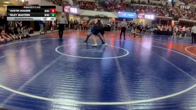 275 lbs Quarterfinal - Riley Masters, Butte Wrestling Club vs Austin Augare, No Team