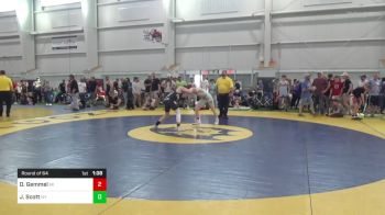 126-C lbs Round Of 64 - Daniel Gemmel, MI vs Joe Scott, NY