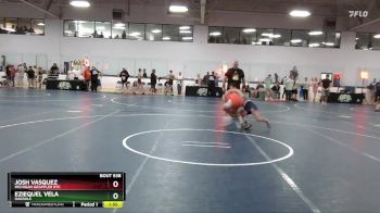 130 lbs Cons. Round 5 - Josh Vasquez, Michigan Grappler RTC vs Eziequel Vela, Oakdale