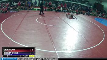 120 lbs Champ Round 1 (16 Team) - Jack Holmes, Montana 2 vs Connor Simons, Utah Gold