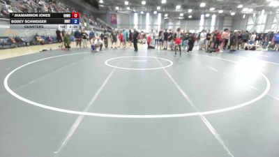 113 lbs Quarters - Jhamarrion Jones, Oak Harbor Wrestling Club vs Bodey Schweiger, Inland Northwest Wrestling Training Center