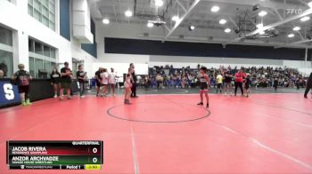 83 lbs Quarterfinal - Jacob Rivera, Reverence Grappling vs Anzor Archvadze, Savage House Wrestling