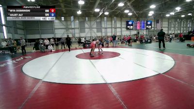 73 kg Cons. Sub-semis - Mya Dobrinski, Cowboy Wrestling Club vs Juliet Alt, Team Pennsylvania