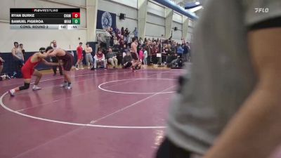 215 lbs Cons. Round 2 - Ryan Burke, Chaminade vs Samuel Figeroa, Monsignor Farrell