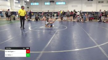 112-E lbs Round 5 - Brenden Vertigan, MI vs Aiden Velzy, MI