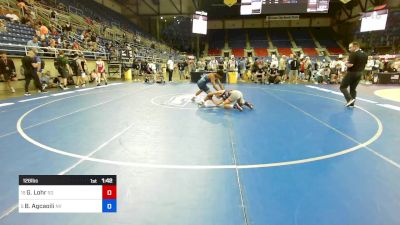 126 lbs Consolation - Gage Lohr, SD vs Brenden Jorden Agcaoili, NV