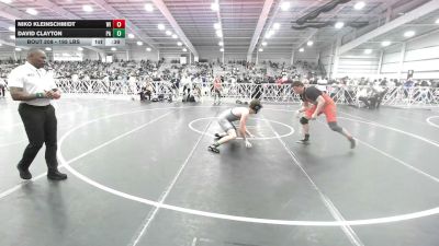 195 lbs Consi Of 8 #2 - Niko Kleinschmidt, WI vs David Clayton, PA