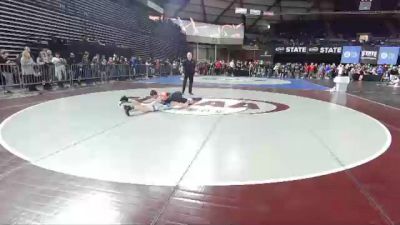 110 lbs Champ. Round 1 - Aidyn Hancock, Blaine Barracudas Wrestling Club vs Jack Glackler, South West Washington Wrestling Club