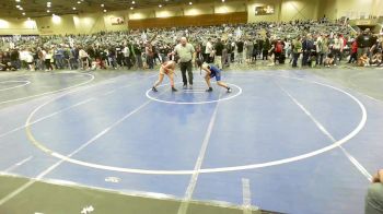 101 lbs Quarterfinal - Peyton Harrington, Jr Eagles vs Brianna Alcaraz Martinez, Buckaroo WC