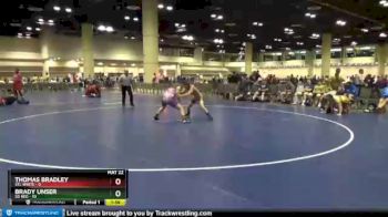 120 lbs Round 9 (10 Team) - Brady Unser, SD Red vs Thomas Bradley, STL White