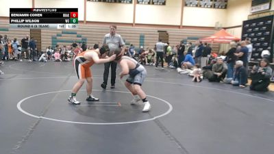 160 lbs Round 6 (8 Team) - Benjamin Cohen, Kraken vs Phillip Wilson, Wrecking Crew