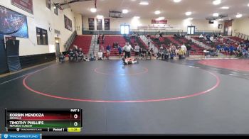 106 lbs Quarterfinal - Korbin Mendoza, Oroville vs Timothy Phillips, Republic-Curlew
