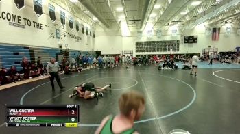 132 lbs Round 2 (3 Team) - Wyatt Foster, Kelly Walsh vs Will Guerra, Mead