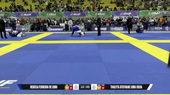 Thalyta Stefhane Lima Silva vs Rebeca Ferreira De Lima 2025 Brasileiro Jiu-Jitsu IBJJF
