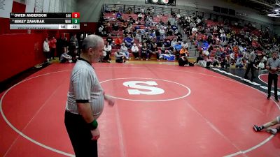 139 lbs 5th Place Match - Owen Anderson, Corry Area Hs vs Mikey Zahurak, Westmont Hilltop Hs