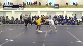197 lbs 5th Place Match - Aidan Gassel, Case Western Reserve vs Cameron Crisp, Manchester