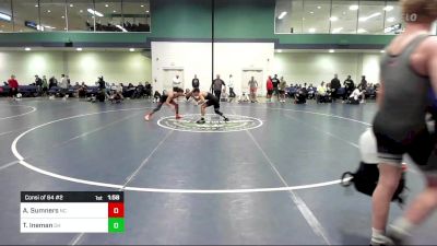 126 lbs Consi Of 64 #2 - Ayden Sumners, NC vs Tyler Ineman, OH