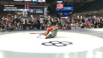 150 lbs Champ. Rd Of 128 - Heath Varner, Michigan vs Everett Zeitler, Wisconsin