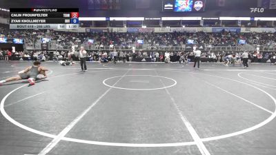 288 lbs Quarterfinal - Calin Frounfelter, Team Arkansas vs Zyan Knollmeyer, Invictus