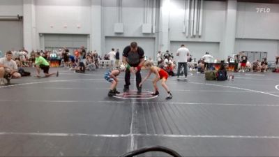 52 lbs Round 4 (8 Team) - Bo West, Team Mat Clash vs Carter Yates, Ringgold