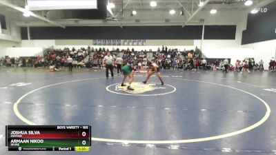 165 lbs Champ. Round 3 - Joshua Silva, Mayfair vs Armaan Nikoo, Irvine