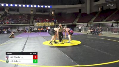 285 lbs Round Of 16 - Wade Wheeler, Liberty vs Cannon Kelly, Colorado State