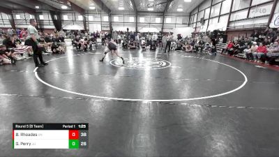 150 lbs Round 5 (8 Team) - Garrett Perry, Juab vs Brody Rhoades, Uintah