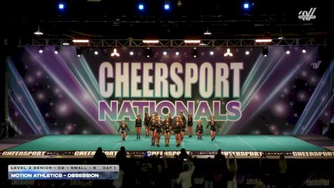 Motion Athletics - Obsession [2026 L3 Senior - D2 - Small - B Day 1] 2026 CHEERSPORT National All Star Cheerleading Championship