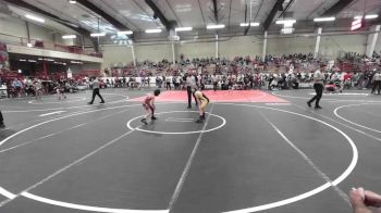 61 lbs Round Of 16 - Ayden Palomino, Toppenish USA Wrestling Club vs Dawson Lester, Elks Wrestling Club