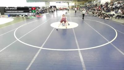 165 lbs 3rd Place Match - Nate Spuhler, Springfield vs Christopher Reddy, Ithaca