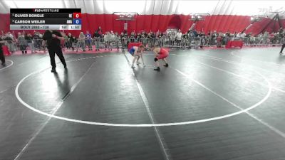 138 lbs Cons. Round 5 - Oliver Bongle, RT Elite vs Carson Weiler, AWA
