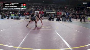 170 lbs Cons. Round 6 - Abigail Henderson, Kuna vs Aubrey Maupin, Vale