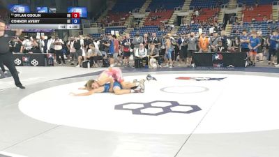 120 lbs Champ. Rd Of 64 - Dylan Osolin, Ohio vs Connor Avery, Utah