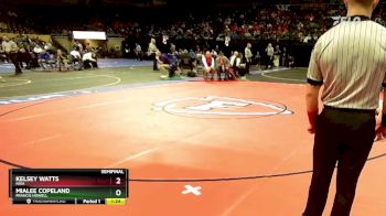 105 Class 2 lbs Semifinal - Mialee Copeland, Francis Howell vs Kelsey Watts, Nixa