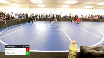 68 lbs Quarterfinal - Myles Grant, Doughboy vs Connor Pimentel, Billerica