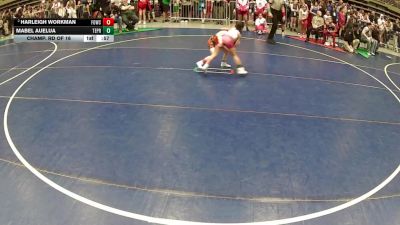 56 lbs Champ. Rd Of 16 - Mabel Auelua, Team Pride vs Harleigh Workman, Fallon Outlaws Wrestling Club