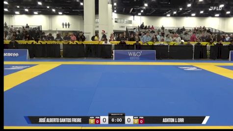 Ashton J. Orr vs José Alberto Santos Freire 2025 World IBJJF Jiu-Jitsu No-Gi Championship