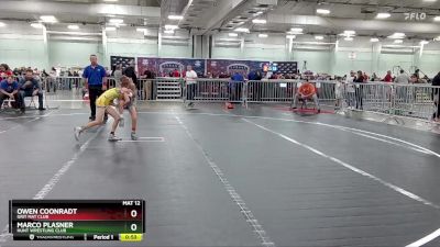 70 lbs 1st Place Match - Owen Coonradt, Grit Mat Club vs Marco Plasner, Hunt Wrestling Club