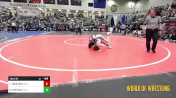 101 lbs Round Of 32 - Landon Salindon, Durham Wrestling Club vs Aiden Nelmes, COWA