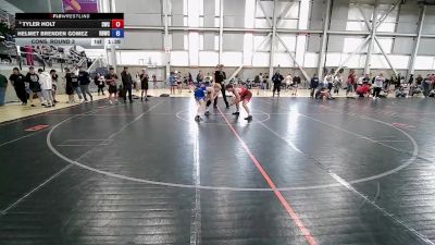 150 lbs Cons. Round 3 - Tyler Holt, Steelclaw Wrestling Club vs Helmet Brenden Gomez, Richland Bombers Wrestling Club