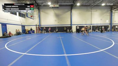 215 lbs Quarterfinal - Logan Arroyo, Tappan Zee vs Riely Georgian, Silverback Wrestling Club