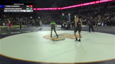138 lbs Round Of 32 - Vinnie Gutierrez, Fountain Valley (SS) vs Lincoln McClenahan, Granada Hills (LA)
