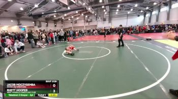58 lbs Cons. Round 2 - Rhett Hooper, West Amarillo Wrestling Club vs Jacob Moczygemba, Ohana HQ Wrestling