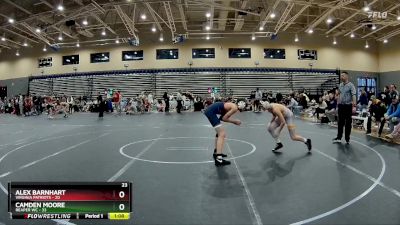 115 lbs Round 1 (8 Team) - Alex Barnhart, Virginia Patriots vs Camden Moore, Reaper WC